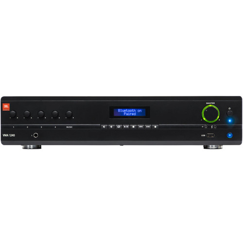 Yoga Studio Sound System with 2 Yamaha Surface Mount Speakers and JBL Wireless Bluetooth Mixer Amplifier