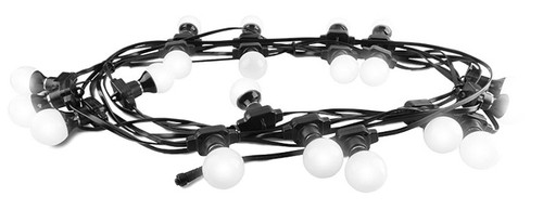 Outdoor Hospitality Sound System and Lighting Package with 6 TOA GS-302 Garden Speakers and Chauvet DJ Festoon Lights (Festoon Lights Discontinued)