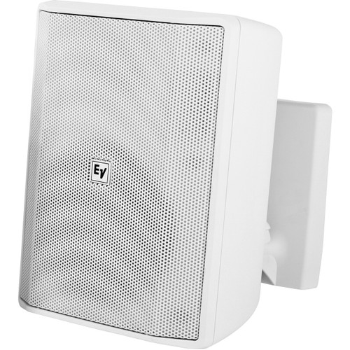 Electro-Voice EVID-S5.2TW 5" 2-Way Full-Range 300W 70V/100V Commercial Surface Mount Loudspeakers  - White Pair