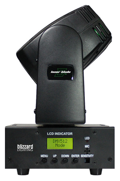 Blizzard Lighting Laser Blade G Fat Beam Green Laser Moving Head (Discontinued)