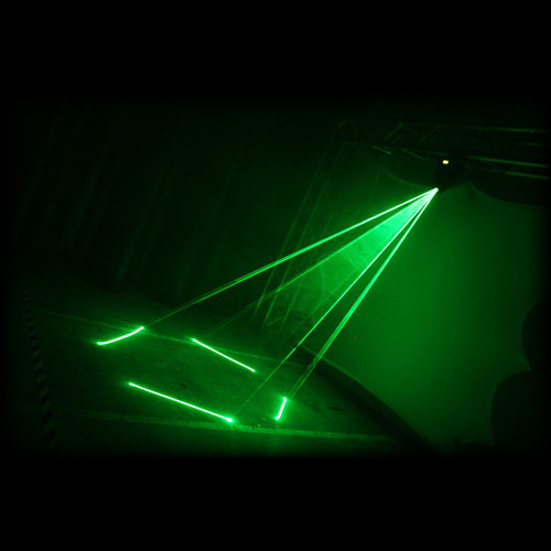 Blizzard Lighting Laser Blade G Fat Beam Green Laser Moving Head (Discontinued)