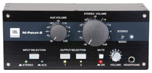JBL M-Patch 2 Passive Stereo Controller and Switch Box (Discontinued)