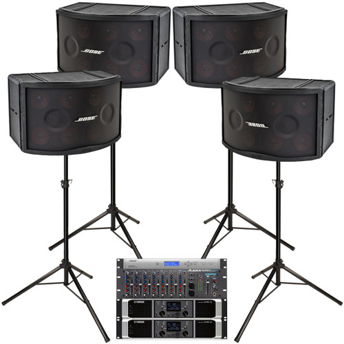 Bose Band Sound System with 4 Panaray 802 Series IV Loudspeakers and 2 Yamaha PX3 Power Amplifiers (Discontinued Components)
