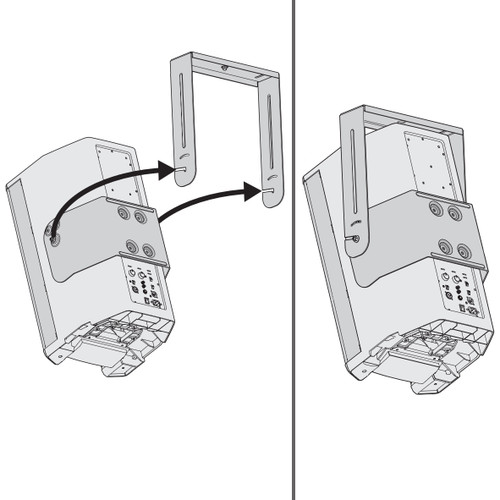 Bose F1 Yoke Mounting Kit for F1 Model 812 Active and Passive Loudspeakers (Discontinued)