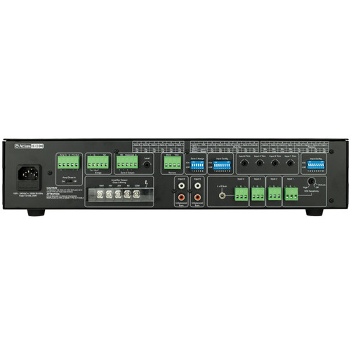 Stadium Sound System with 3 AtlasIED Paging Horn Loudspeakers and Mixer Amplifier
