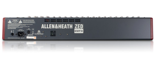 Allen & Heath ZED-22FX Multi-Purpose Mixer with FX for Live Sound and Recording