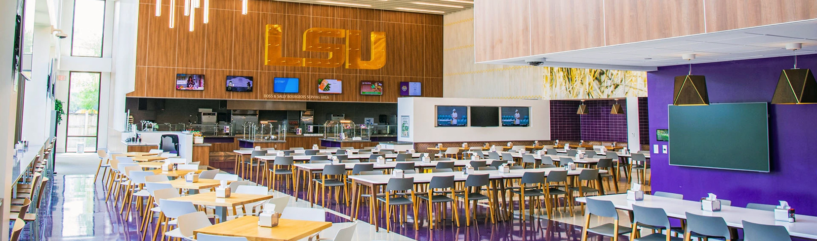 A Customer Story: Louisiana State University Campus Dining Hall Gets Upgraded Restaurant Audio System