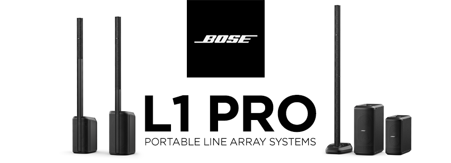 Bose Introduces The NEW Bose Professional L1 Pro Portable Line Array Systems