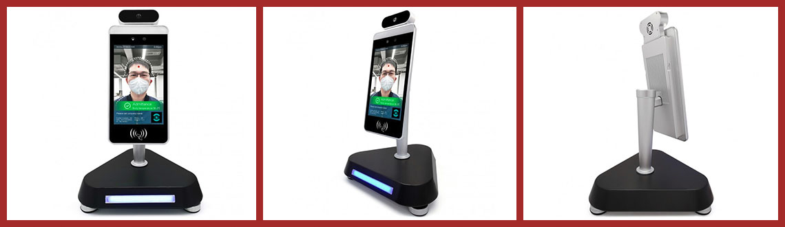 Touchless Body Surface Goodview Automated Temperature Screening Kiosk Review