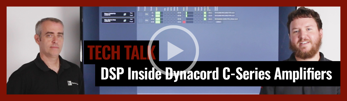 In-Depth Look at the DSP Inside Dynacord C-Series Amplifiers on Pro Acoustics Tech Talk Episode 24