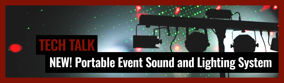 All New Portable Event Sound and Lighting System on Pro Acoustics Tech Talk Episode 25