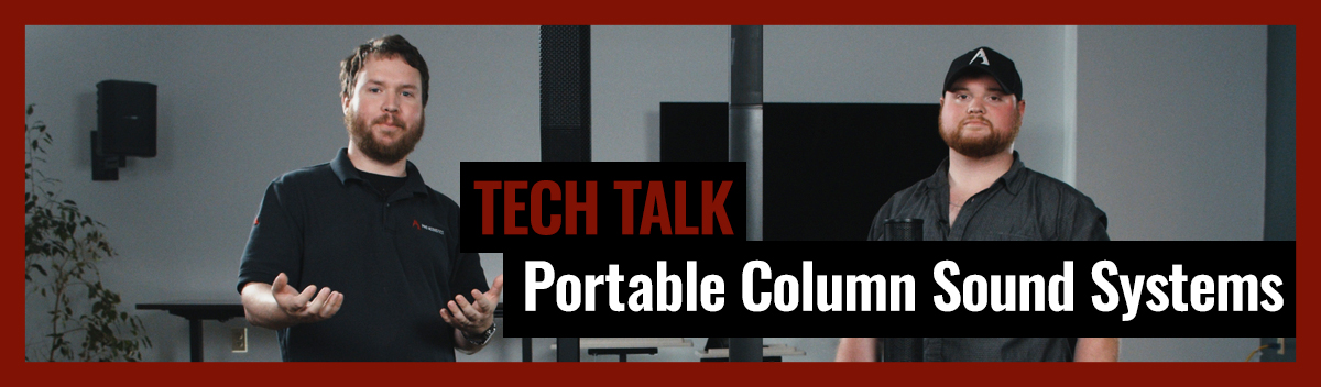 3 Best Portable Column Line Array Speaker Systems on Pro Acoustics Tech Talk Episode 8