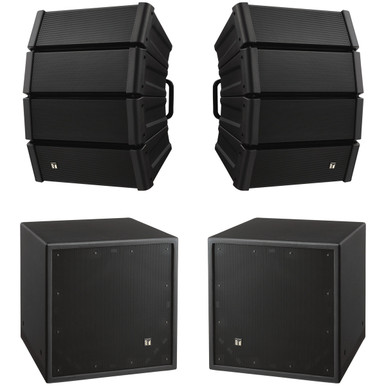 Professional Loudspeaker Package with 2 TOA HX-5 Loudspeakers and