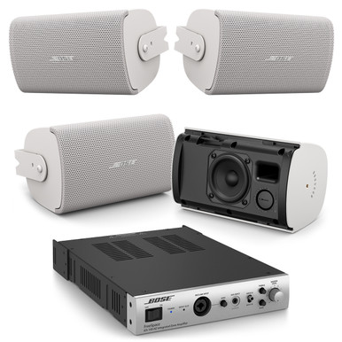 Bose AudioPack Pro S4 with 4 FreeSpace FS2SE Wall Mount Speakers