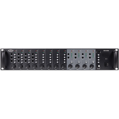 Pure Resonance Audio MX84 8-Channel 4 Zone Rack Mount Mic Line Mixer