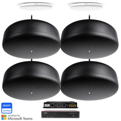 Biamp MRB-L-X400-C-P6SM Large Meeting Room Bundle with TesiraFORTE
