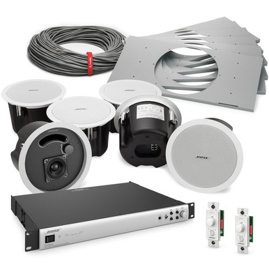 Bose Hotel Sound System with 30 FreeSpace DS 16F In-Ceiling