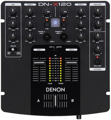 Denon DN-X120 Compact Performance DJ Mixer