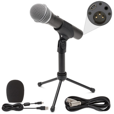 Samson Q2U Recording and Podcasting Pack with USB/XLR Dynamic