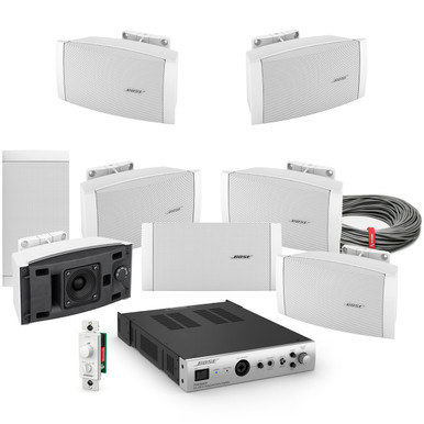 Bose Restaurant Sound System with 8 Indoor Outdoor FreeSpace DS