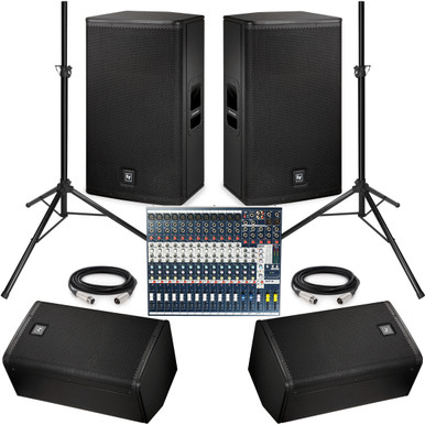 Electro-Voice Church Sound System with ELX Powered Loudspeakers and ...