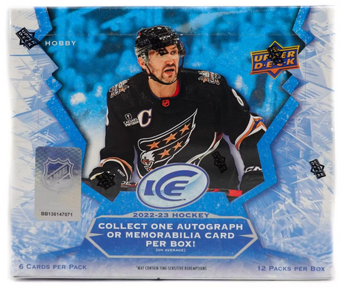 #1- Pick Your Team - 2022/23 Upper Deck Ice Hockey 12-Box Inner Case Break