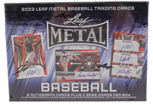 2023 Leaf Metal Baseball Hobby 10-Box FULL Case Break #2 *PLEASE READ*