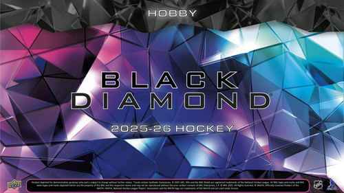 #3 - PICK YOUR TEAM  - 25/26 upper deck BLACK DIAMOND 5 box inner  case break 