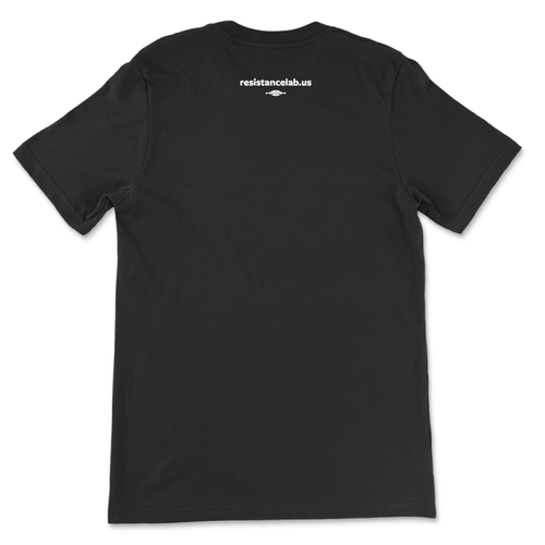 Organize. Resist. Mobilize. (Classic and Fitted Black Tee
