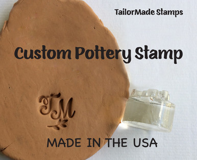 Custom Pottery Stamp - Stamp for Pottery - Custom Monogram for Pottery  Stamps - Custom Initials for Pottery Stamps - Custom Clay Stamp - Yahoo  Shopping