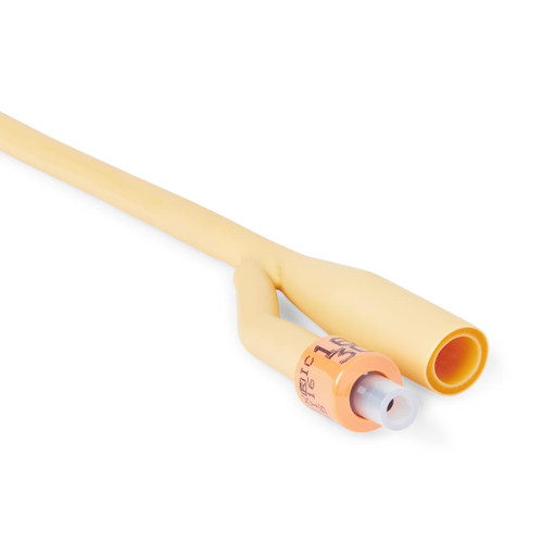 Foley Catheter Bardex I.C. 2-Way Standard Tip 30 cc Balloon 16 FR. Silver Alloy Coated Latex 12 Per Case