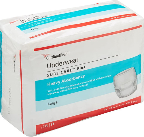 Adult Underwear Sure Care Plus- Large