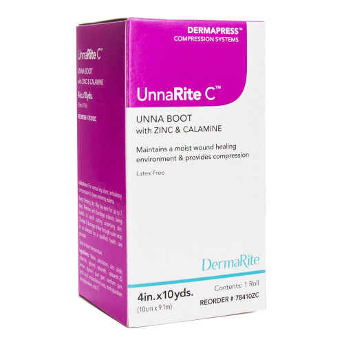 UnnaRite Unna Boot w/ Calamine- 4 Inch x 10 Yard