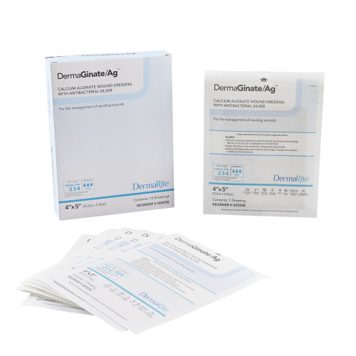 DermaGinate AG 4x5 Wound Dressing