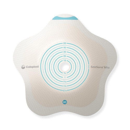 Ostomy Skin Barrier SenSura Mio- 3/8 to 2-1/8 Inch Opening