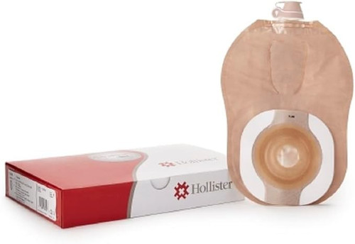 CeraPlus Soft Convex One-Piece Urostomy Pouching System Pre-sized 1" (25 mm) 9" (23 cm) 5/BX