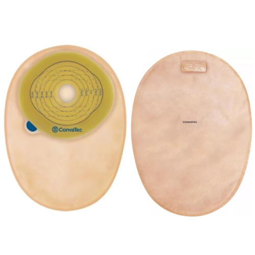 Esteem+ Closed-End Pouch 8 Inch Length Opaque- 1-3/8 Inch Stoma