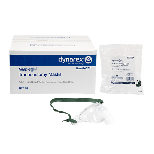 Tracheostomy Adult Mask w/ One Side Snap