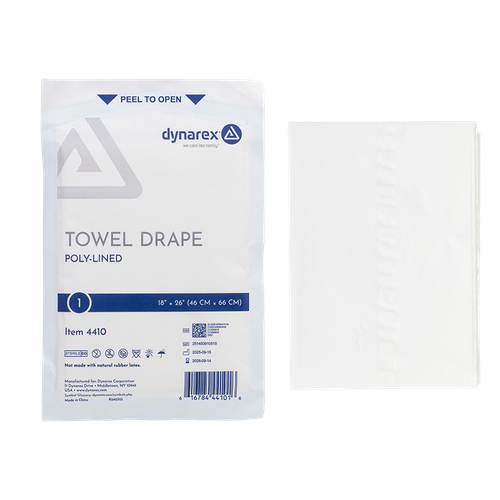 Towel Drapes Disposable Plain Sterile- 18x26 Inch (50/BX)