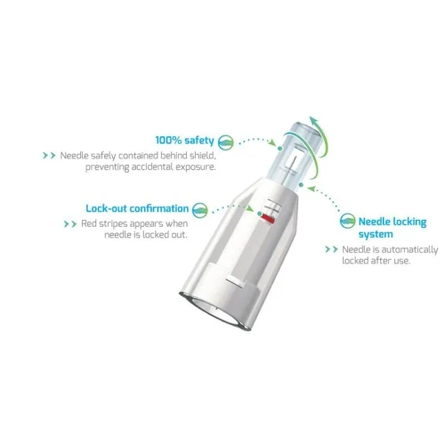 DropSafe Insulin Safety Syringe- 31G x 8mm