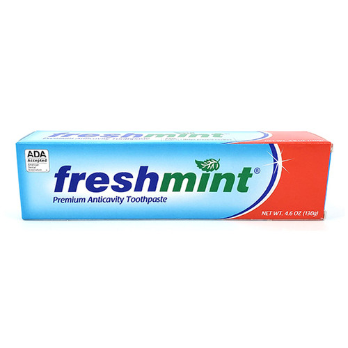 Toothpaste Freshmint Premium Anticavity Fluoride (ADA Approved)- 4.6oz