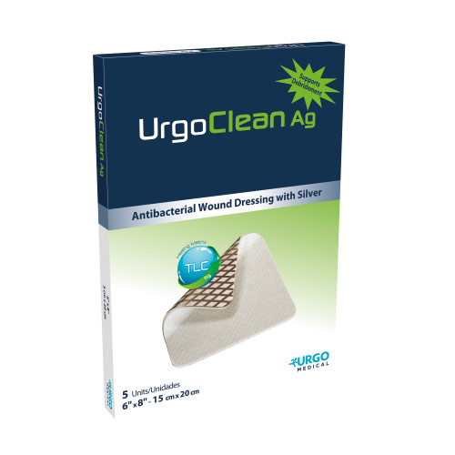 UrgoClean Ag SIlver Dressing- 6x8 Inch (6/BX)