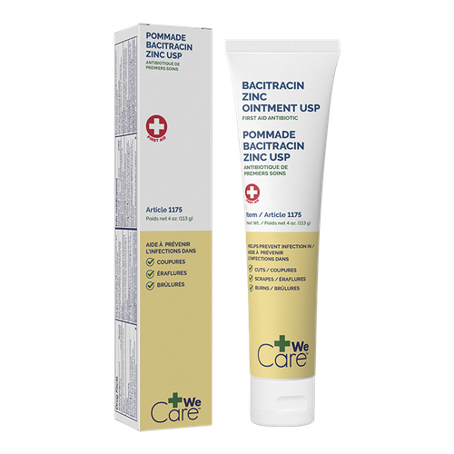 Bacitracin Zinc Ointment- 4oz Tube (72/CS)