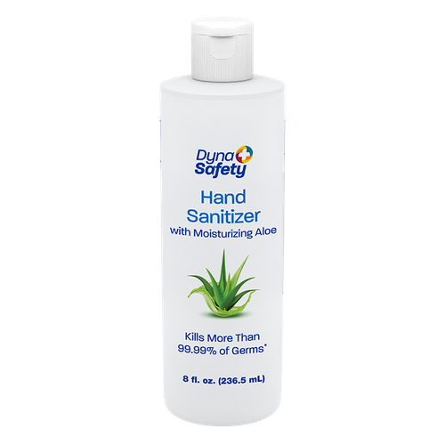 Hand Sanitizer Moisturize Aloe- 8oz Bottle (48/CS)