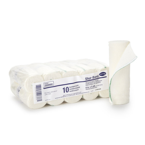 Self-Closure Elastic Bandage- 6 Inch x 5 Yard (10/PK)