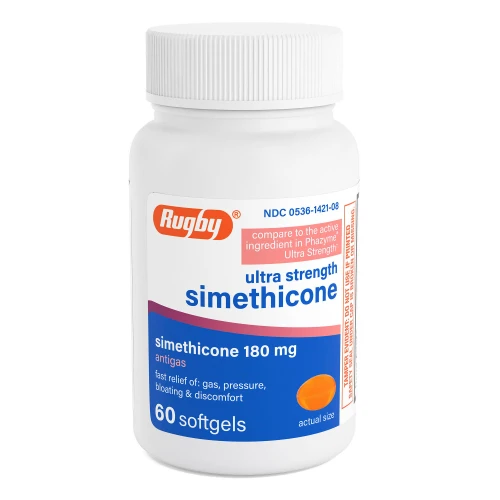 Simethicone Softgel Capsules- 180mg (60/BT)