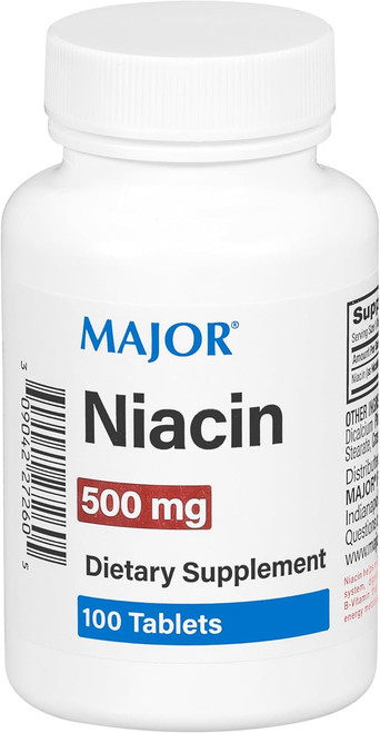 Niacin Tablet- 500mg (100/BT)