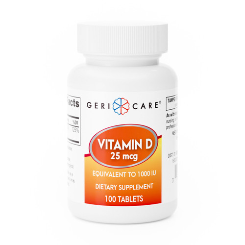 Vitamin D-3 Tablets- 25mcg (100/BT)