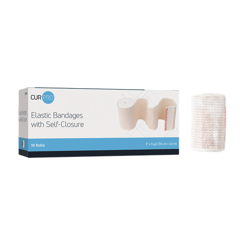 Elastic Bandage w/Self-Closure- 3 Inch x 5 Yard