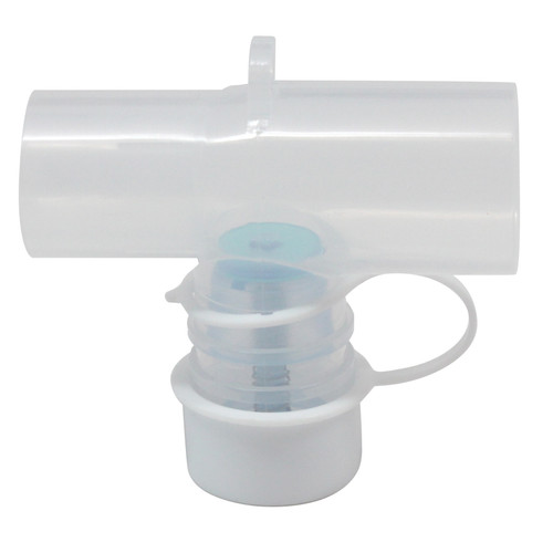 Valved T-Adapter  1Ea